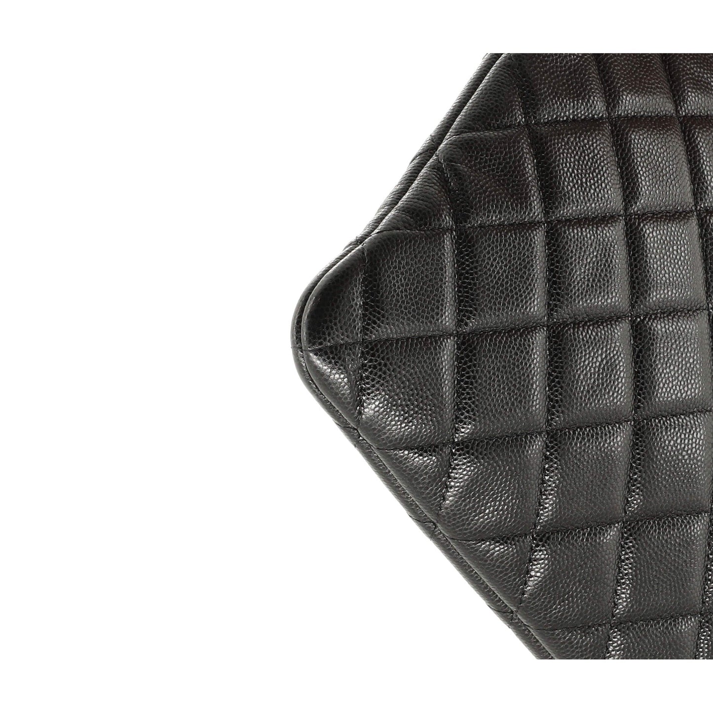O Case Clutch Quilted Caviar Medium
