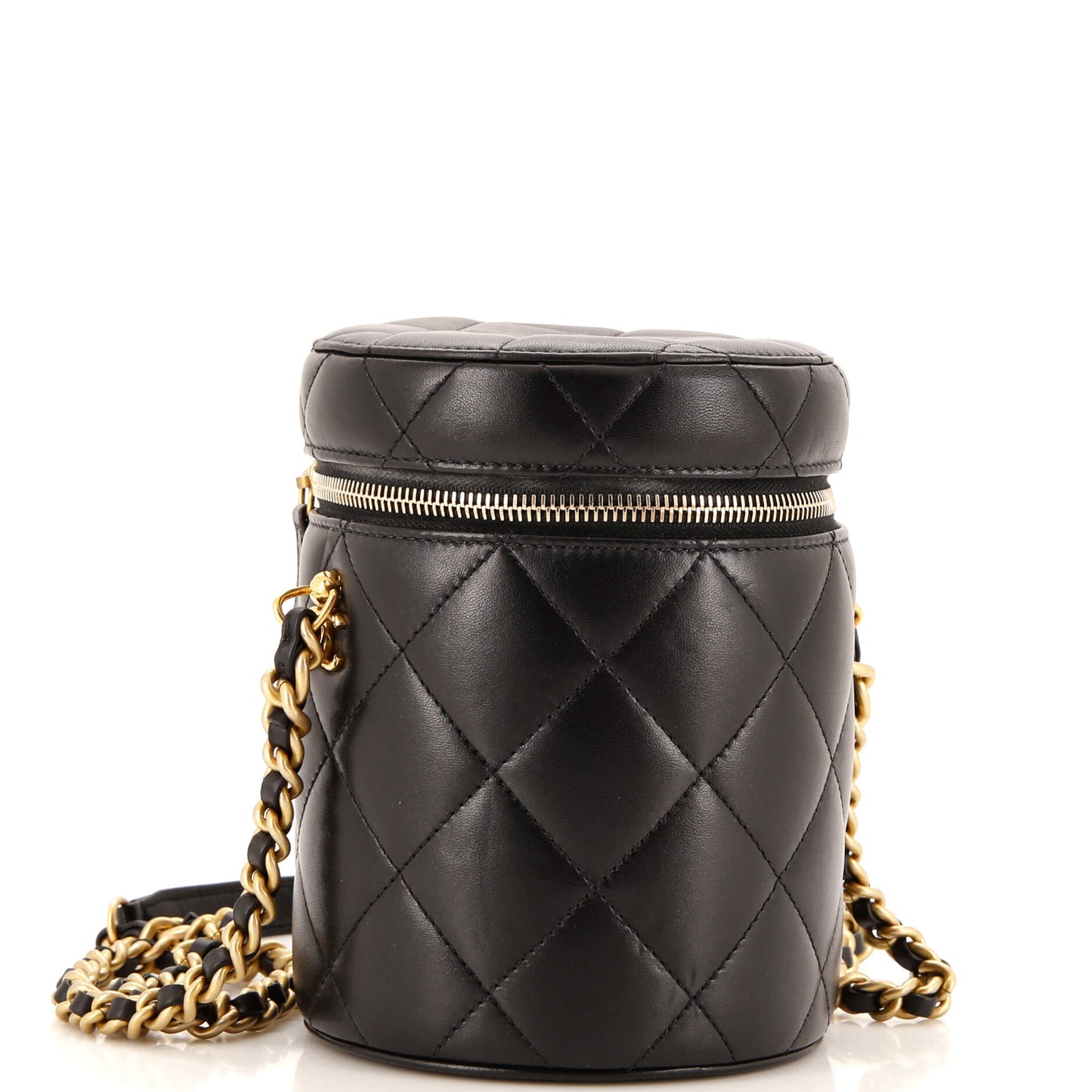 Side Note Vanity Case Quilted Lambskin Small