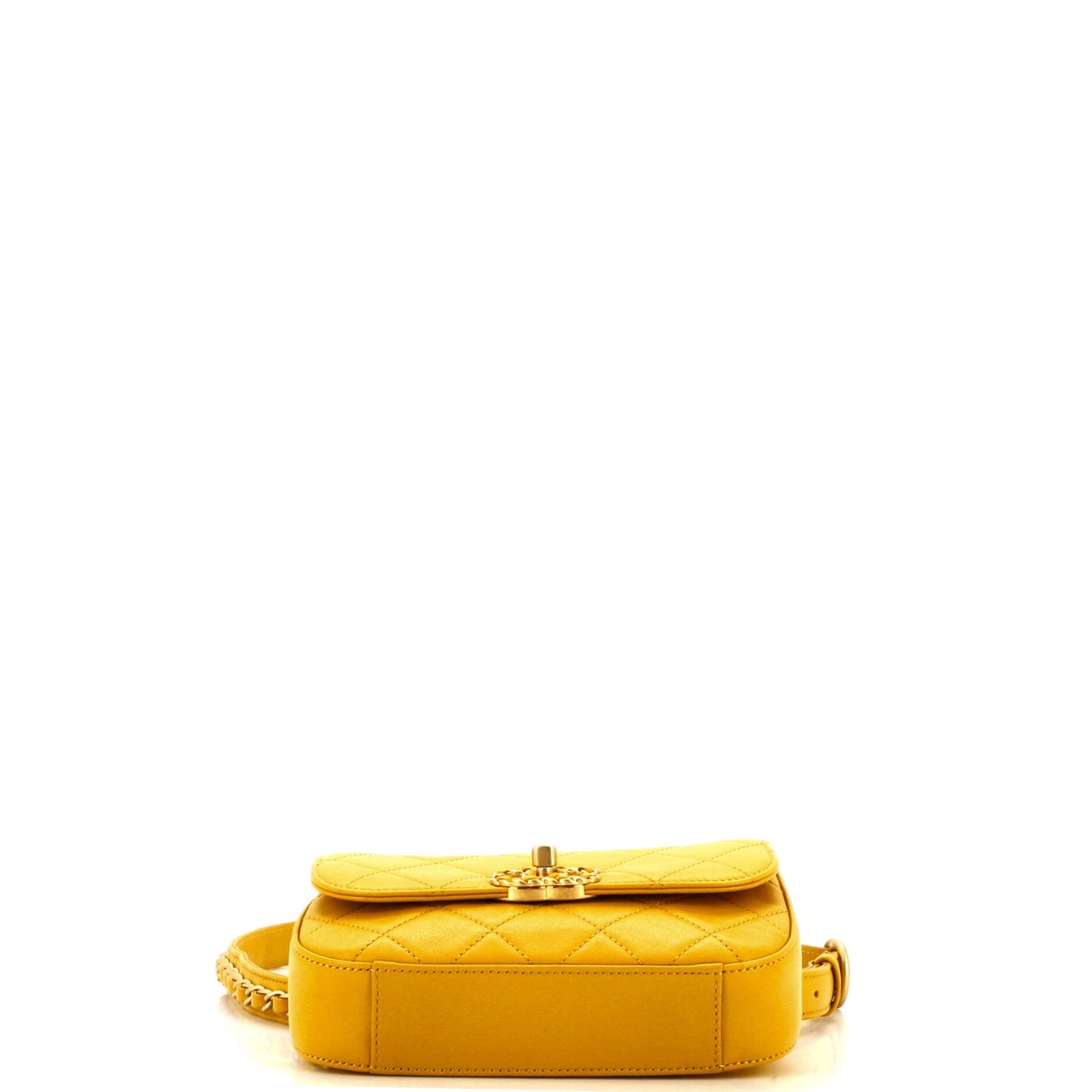 Chain Infinity Waist Bag Quilted Lambskin
