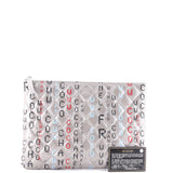 Data Center O Case Clutch Quilted Printed Lambskin Medium