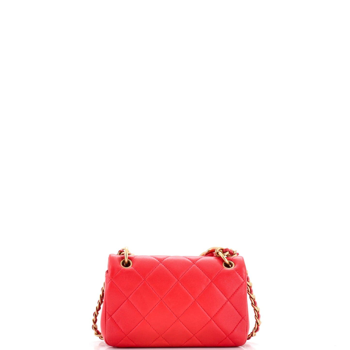 Chain Is More Flap Bag Quilted Lambskin Small
