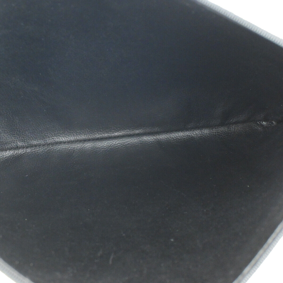 Fendi Pequin  Canvas Clutch Bag