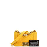 Boy Flap Bag Quilted Lambskin Small