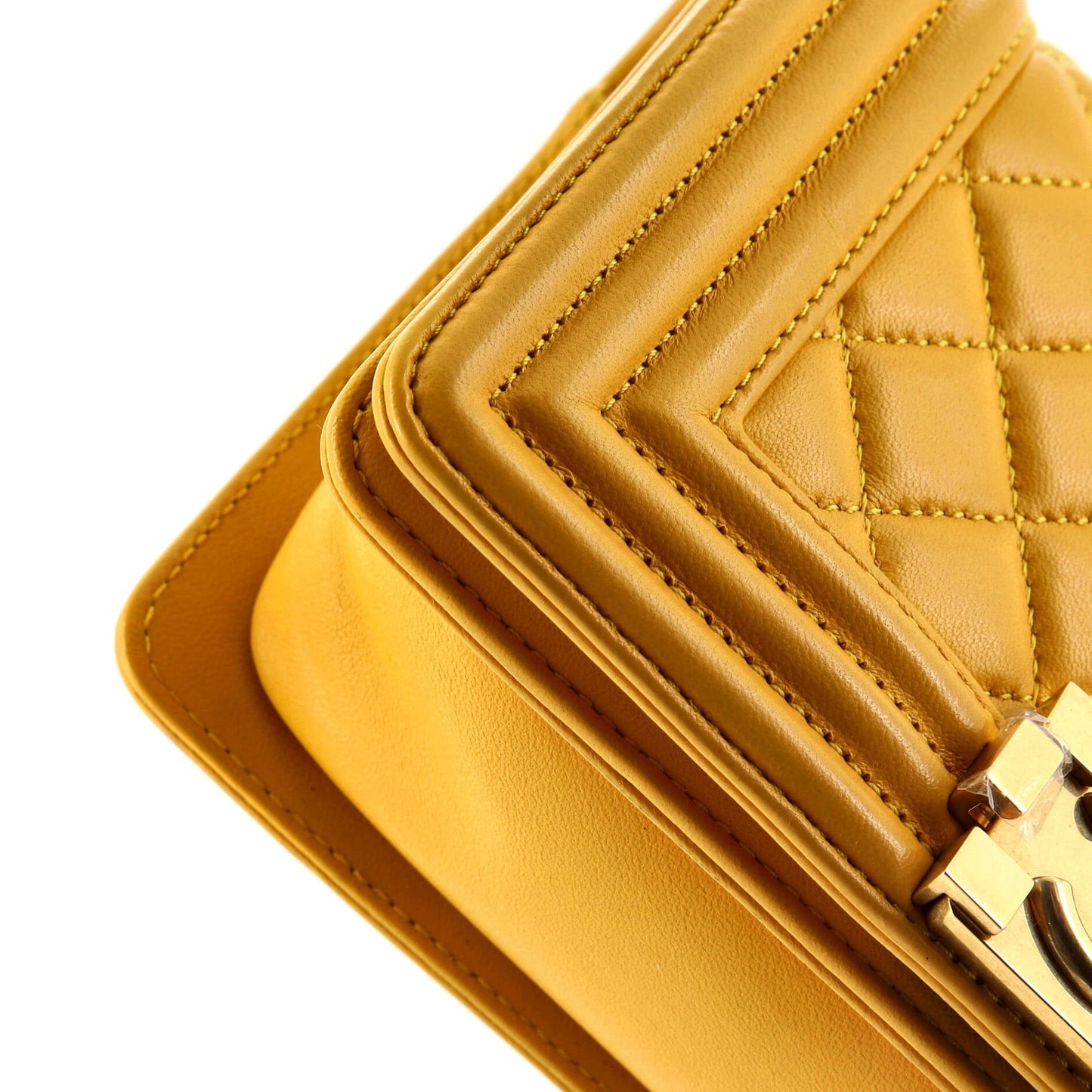 Boy Flap Bag Quilted Lambskin Small
