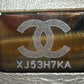 Crystal Logo Letters Chain Handle Hobo Quilted Lambskin Small