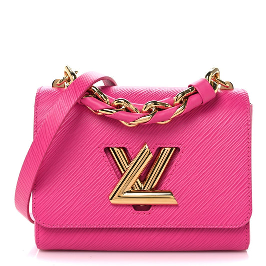 Louis Vuitton Epi Twist Braided Chain Shoulder Bag PM Rose Miami