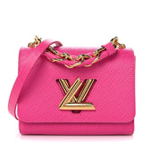 Louis Vuitton Epi Twist Braided Chain Shoulder Bag PM Rose Miami