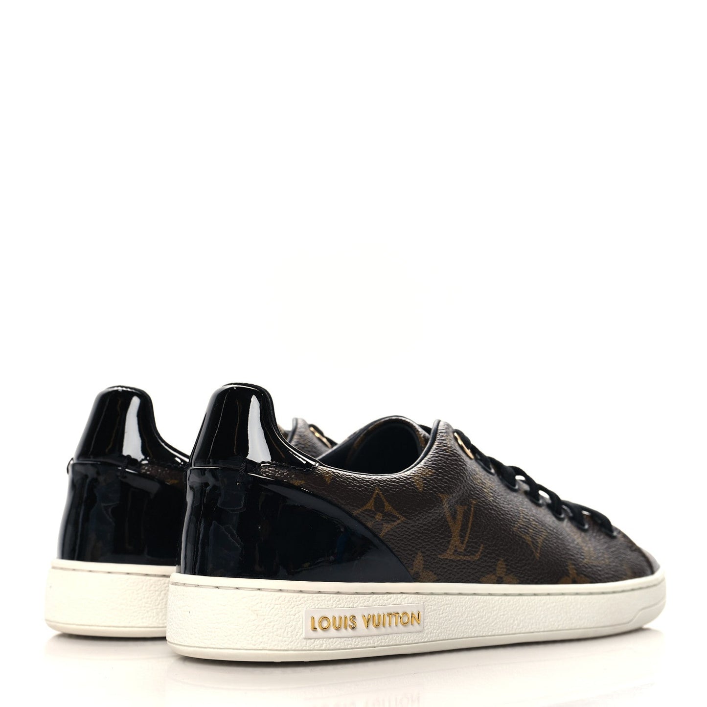 Louis Vuitton Patent Monogram Frontrow Sneakers