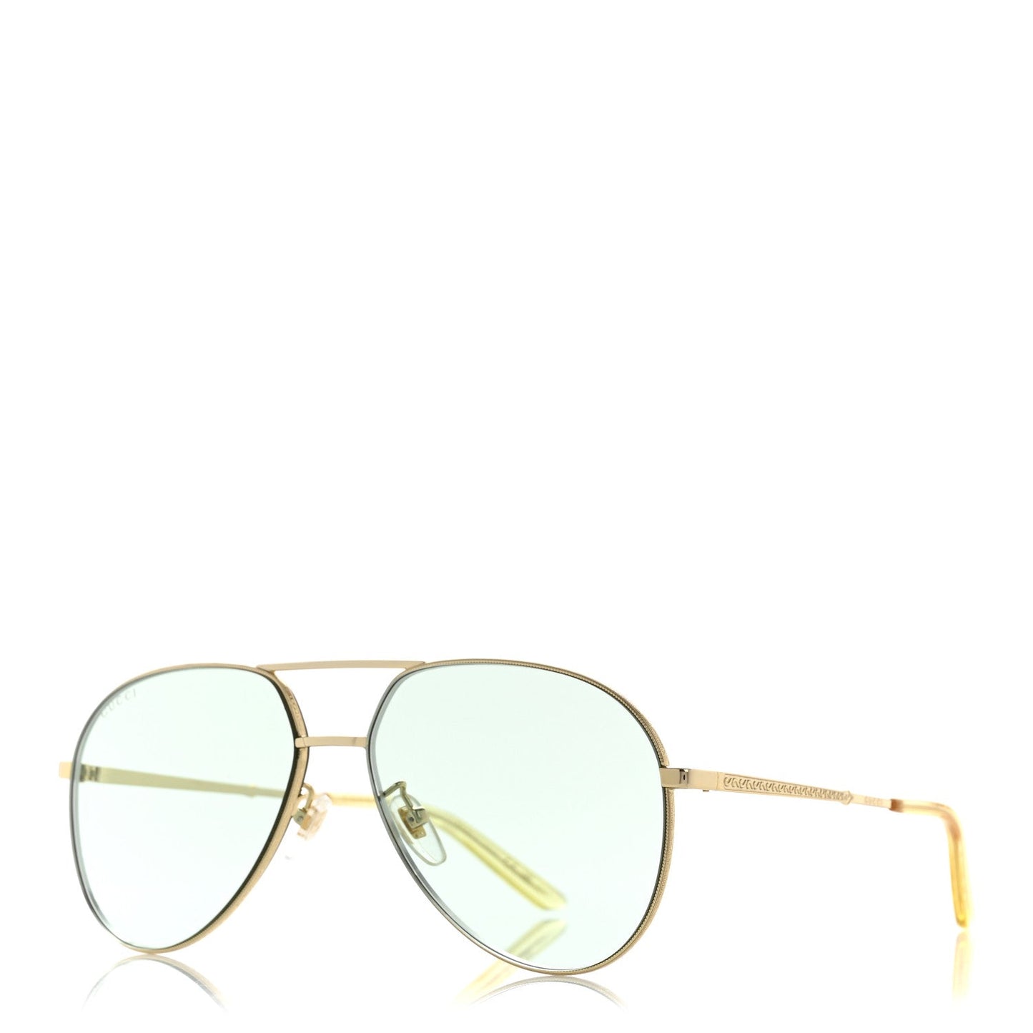 Amelia Metal Aviator Sunglasses GG0356S Gold