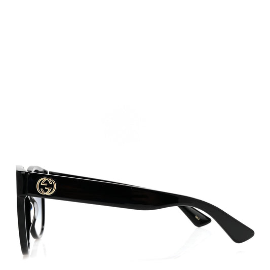 Amelia Acetate Round Sunglasses GG0035SN Black