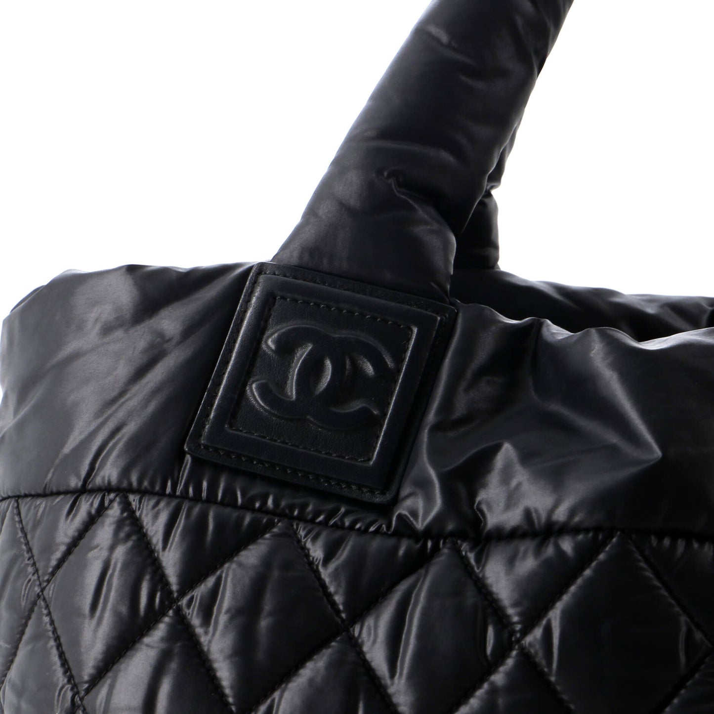 Coco Cocoon Reversible Tote Quilted Nylon Small