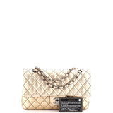 Classic Double Flap Bag Quilted Metallic Lambskin Medium