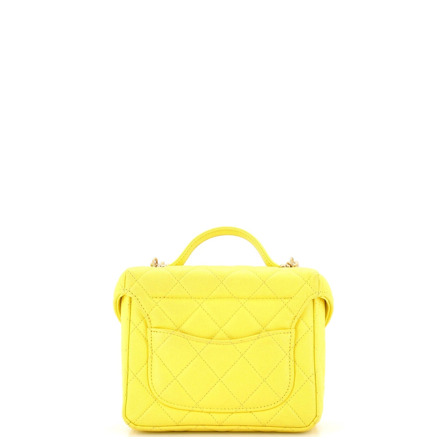 Handy Box Vanity Case Quilted Caviar