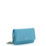 Wallet on Chain Quilted Lambskin