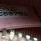 Round Clutch with Chain Quilted Iridescent Caviar Mini