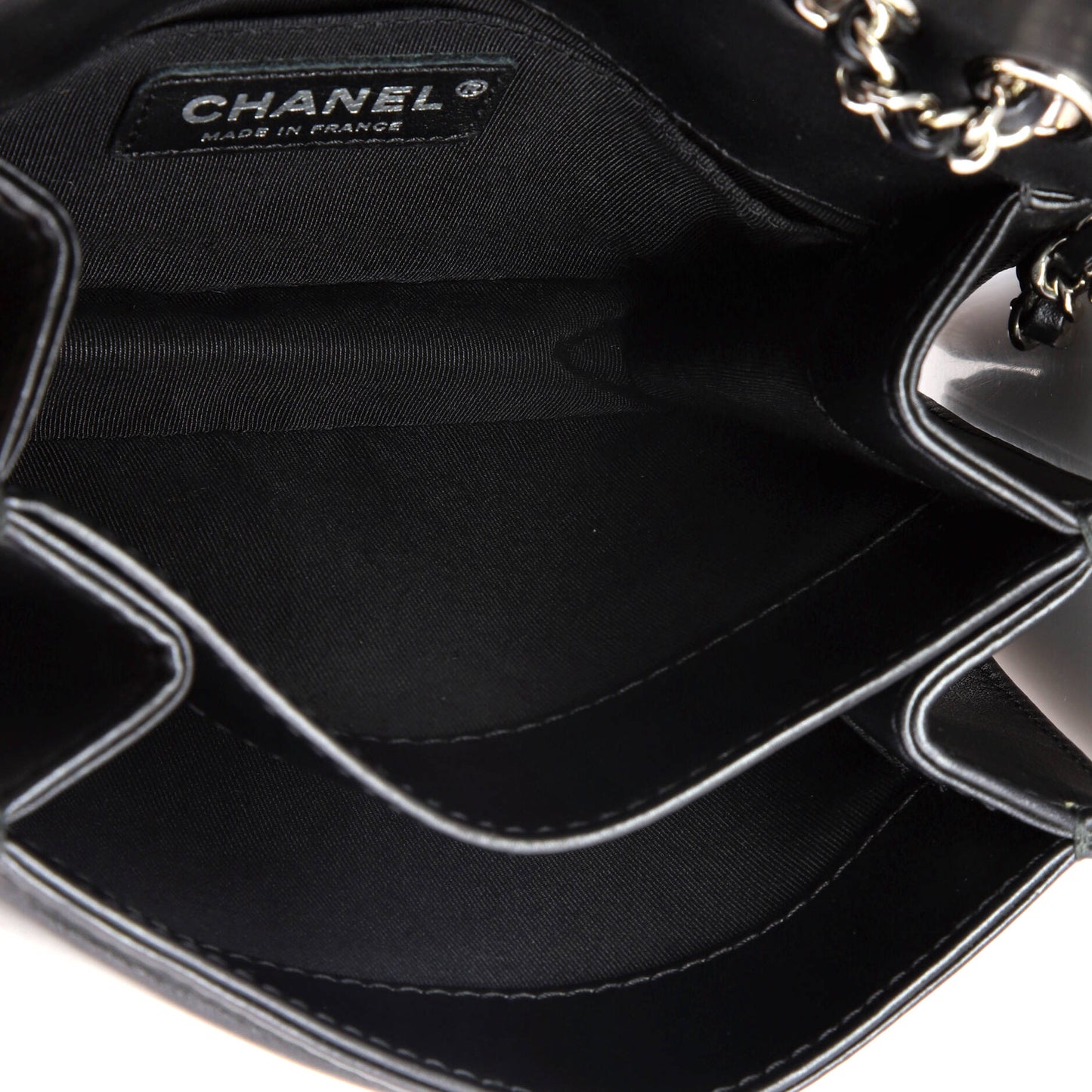 Braided Chic Flap Bag Calfskin Small