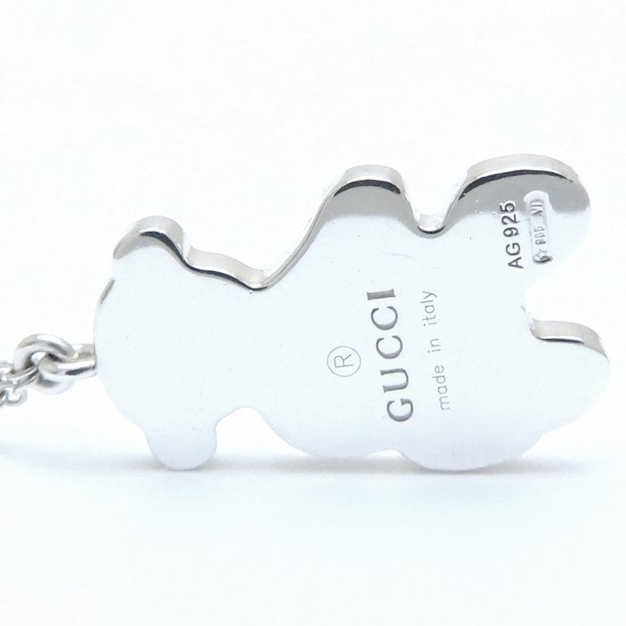 Gucci Teddy Bear Silver 925 Necklace