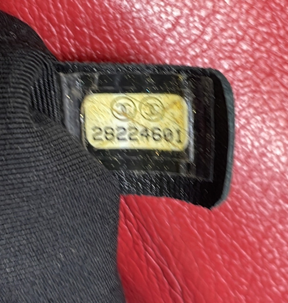 Linked In CC Chain Flap Bag Quilted Lambskin Small