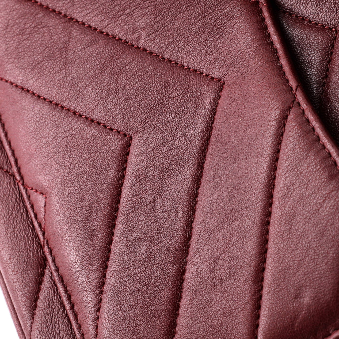 Coco Envelope Camera Case Bag Chevron Lambskin Small