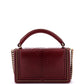 Chain Handle Boy Flap Bag Python New Medium