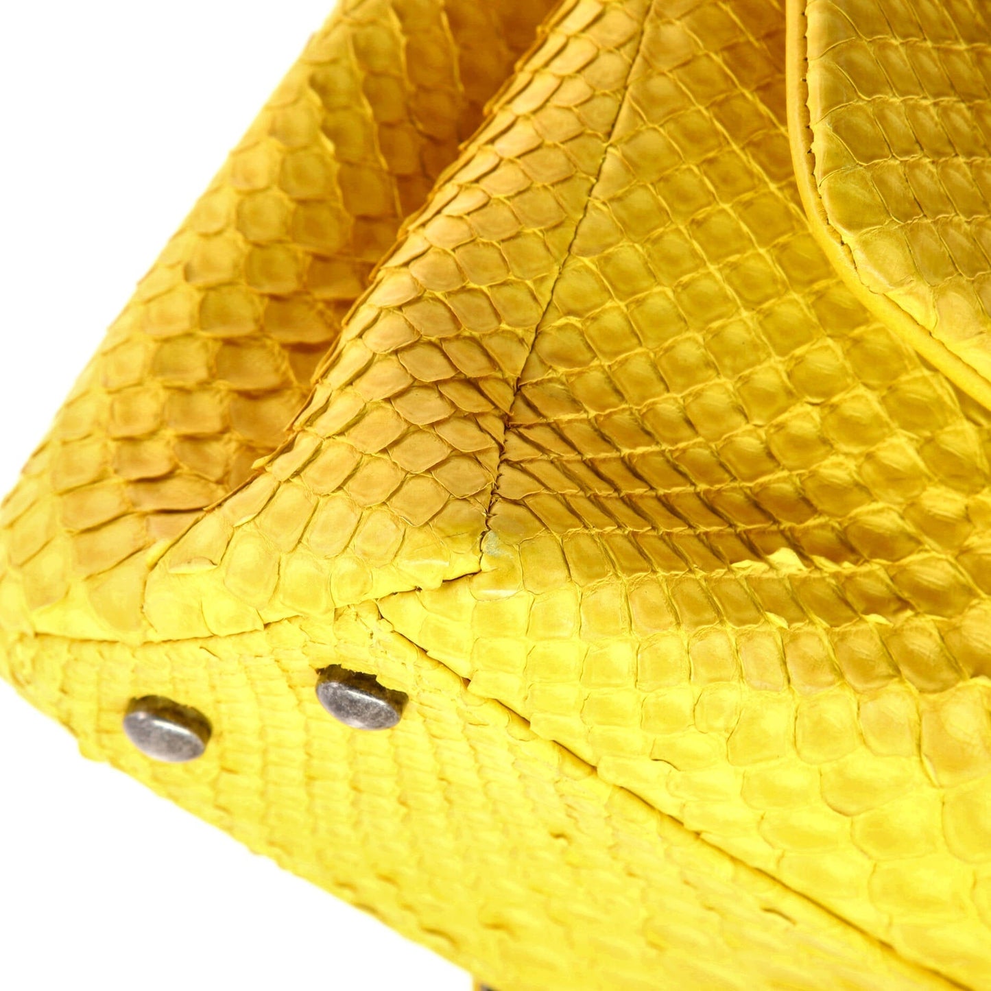 Coco Top Handle Bag Python Mini