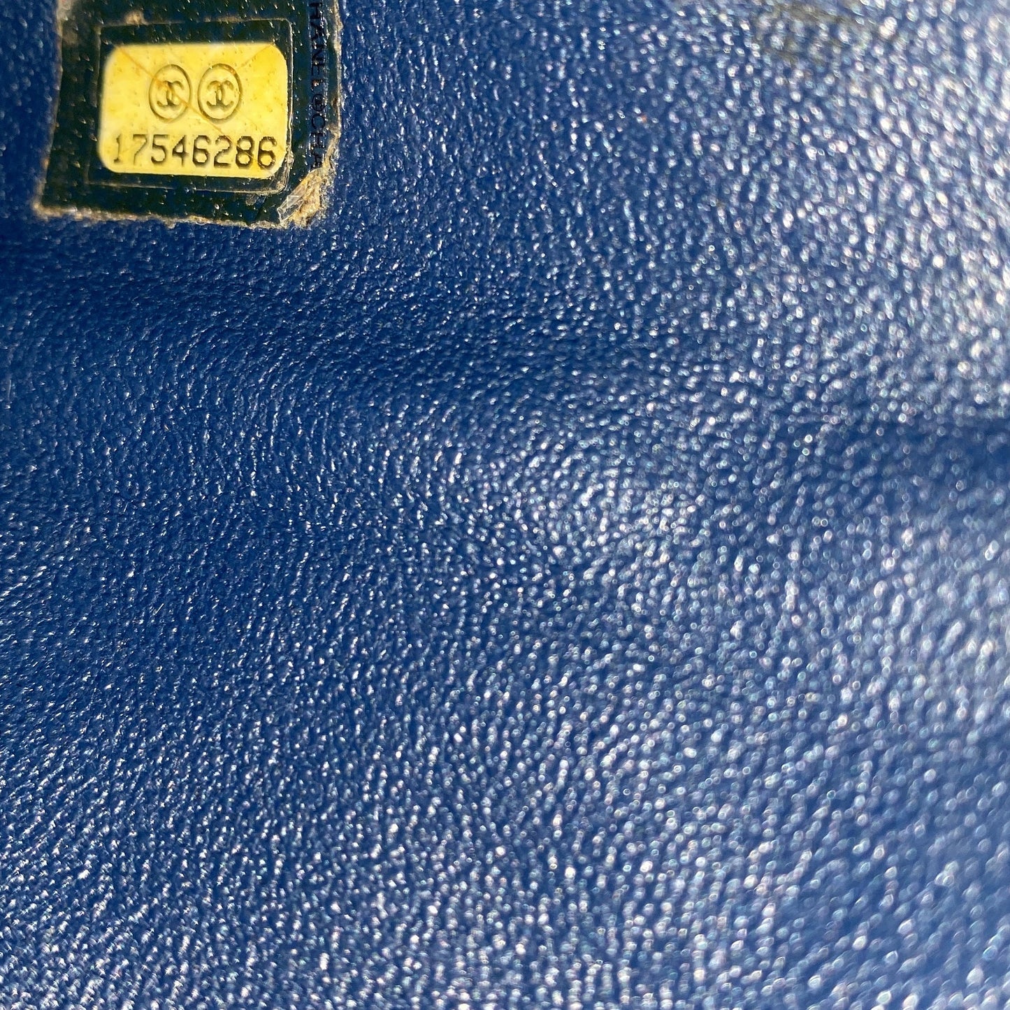 Clutch with Chain Quilted Patent