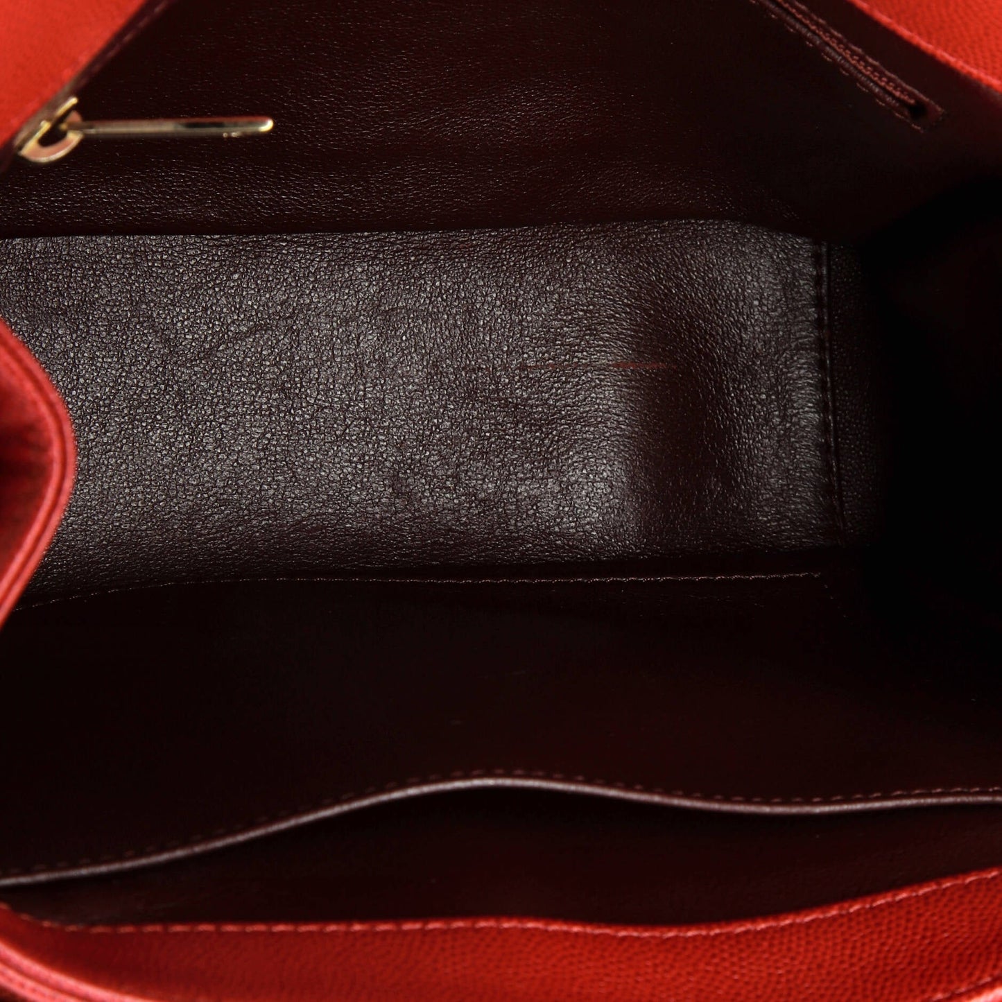 Business Affinity Flap Bag Quilted Caviar Small