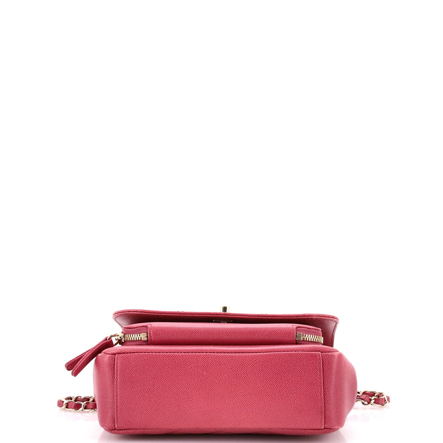 Business Affinity Flap Bag Quilted Caviar Small