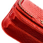 Braided Chic Flap Bag Python Small