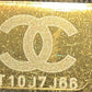 Twisted Crystals CC Wallet on Chain Quilted Caviar