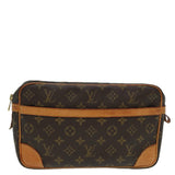 Louis Vuitton Compiegne 28  Canvas Clutch Bag