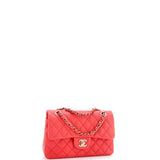 Classic Double Flap Bag Quilted Caviar Small