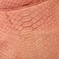 Classic Double Flap Bag Matte Python Jumbo