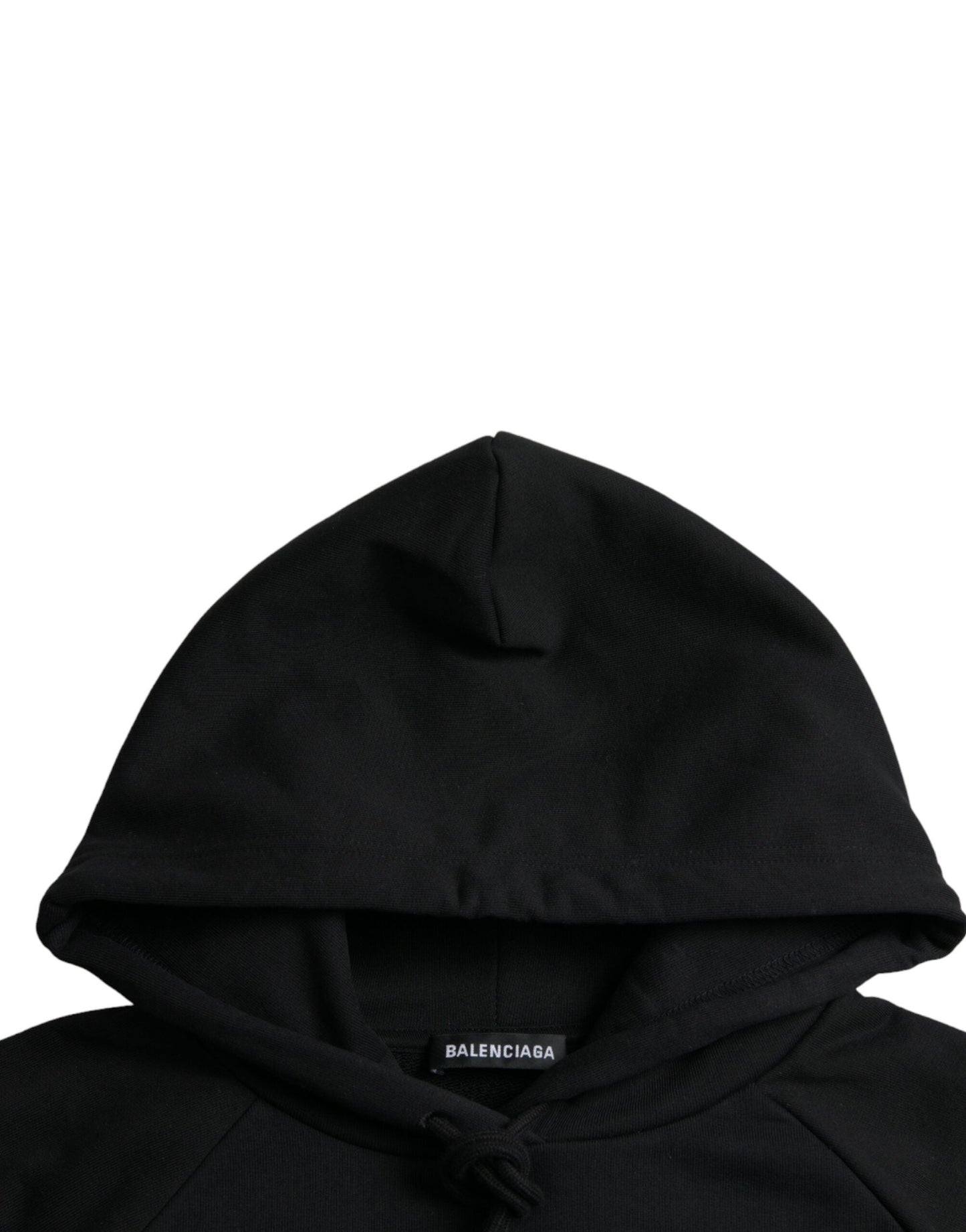 Blnciaga Cotton Logo Hooded Pullover Sweatshirt Men's Sweater