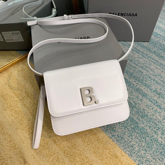 BLN-Ciaga Bolso Bandolera B In White, For Women,  Bags 7in/18cm
