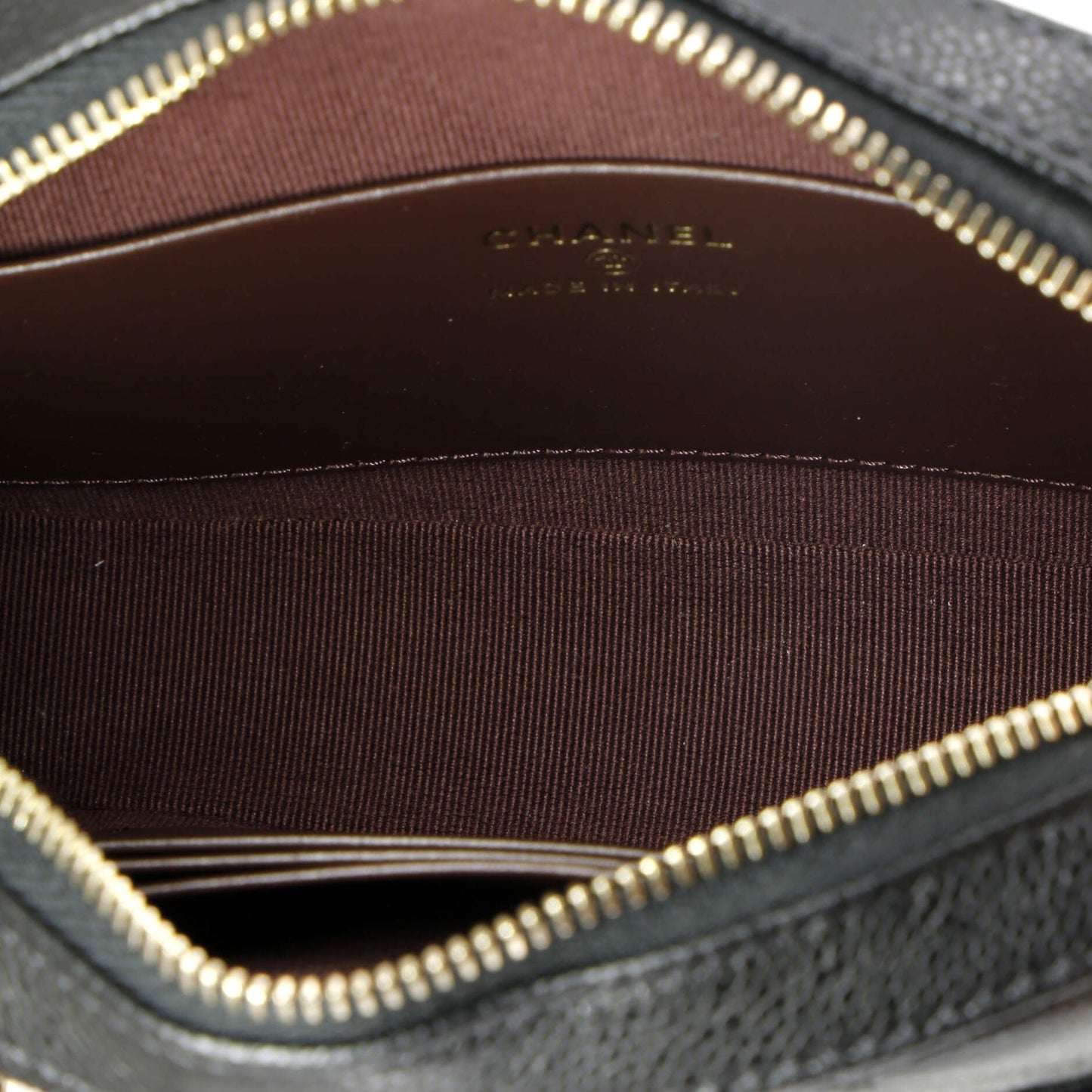 Slip Pocket Camera Case Bag Quilted Caviar Mini