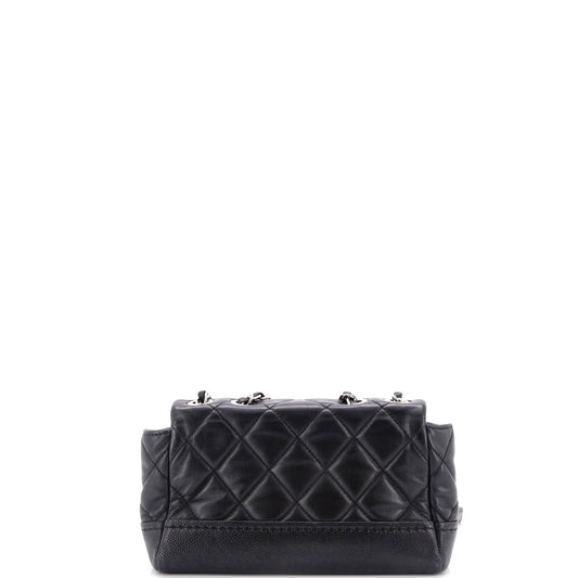 Bi Coco Flap Bag Quilted Lambskin with Caviar Small