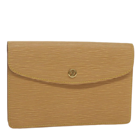 Louis Vuitton Montaigne  Leather Clutch Bag