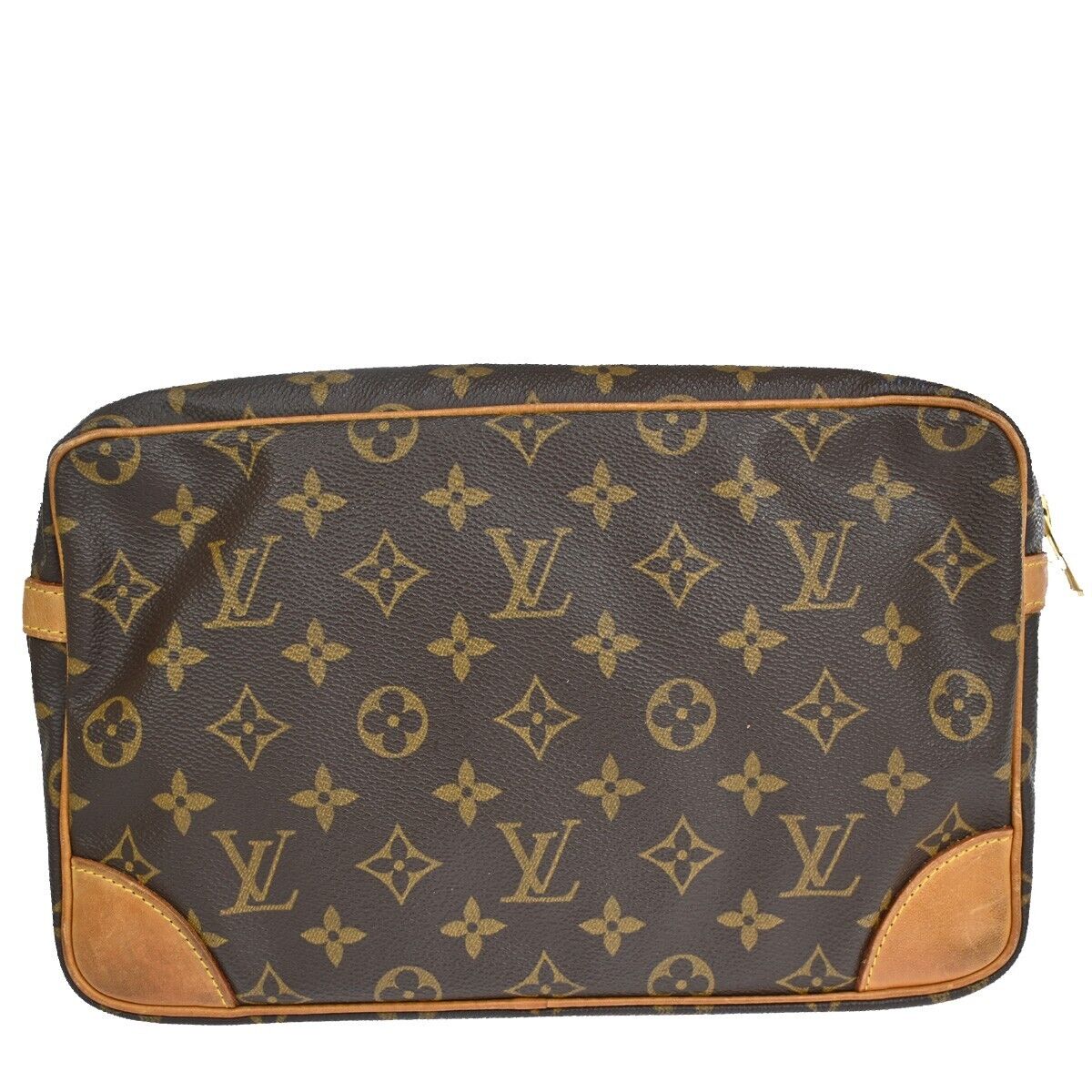 Louis Vuitton Compiegne 28  Canvas Clutch Bag
