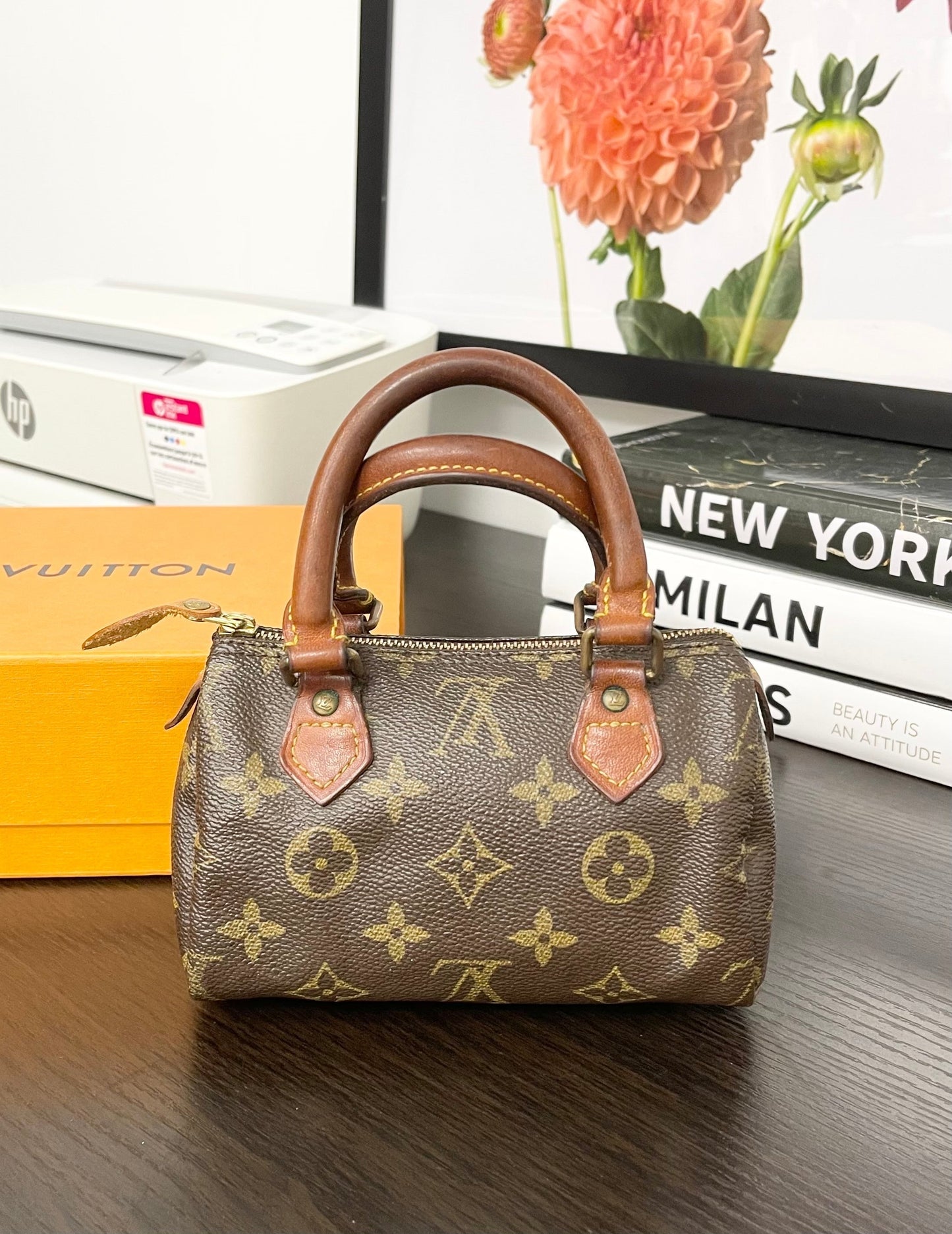 LOUIS VUITTON   Monogram Nano Speedy Bag