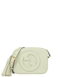 Gucci White Leather Small Blondie Crossbody Bag