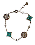 Louis Vuitton 18K Diamond & Amazonite Color Blossom BB Star & Sun Bracelet