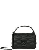 Louis Vuitton Black Out Malletage Top Handle GO-14 MM