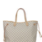 Louis Vuitton Damier Azur Neverfull GM Tote Bag