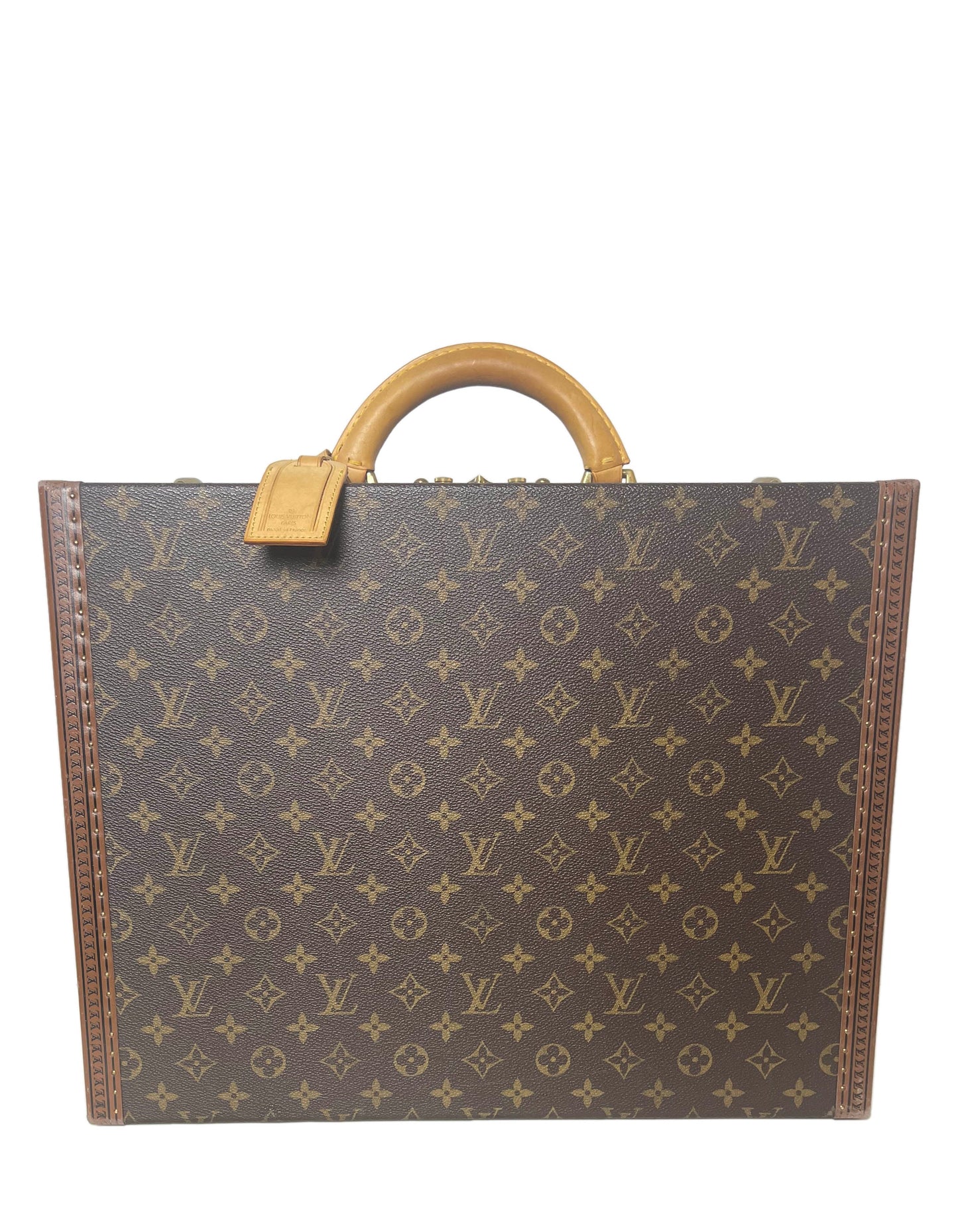 Louis Vuitton Monogram President Classeur Hard Briefcase Bag