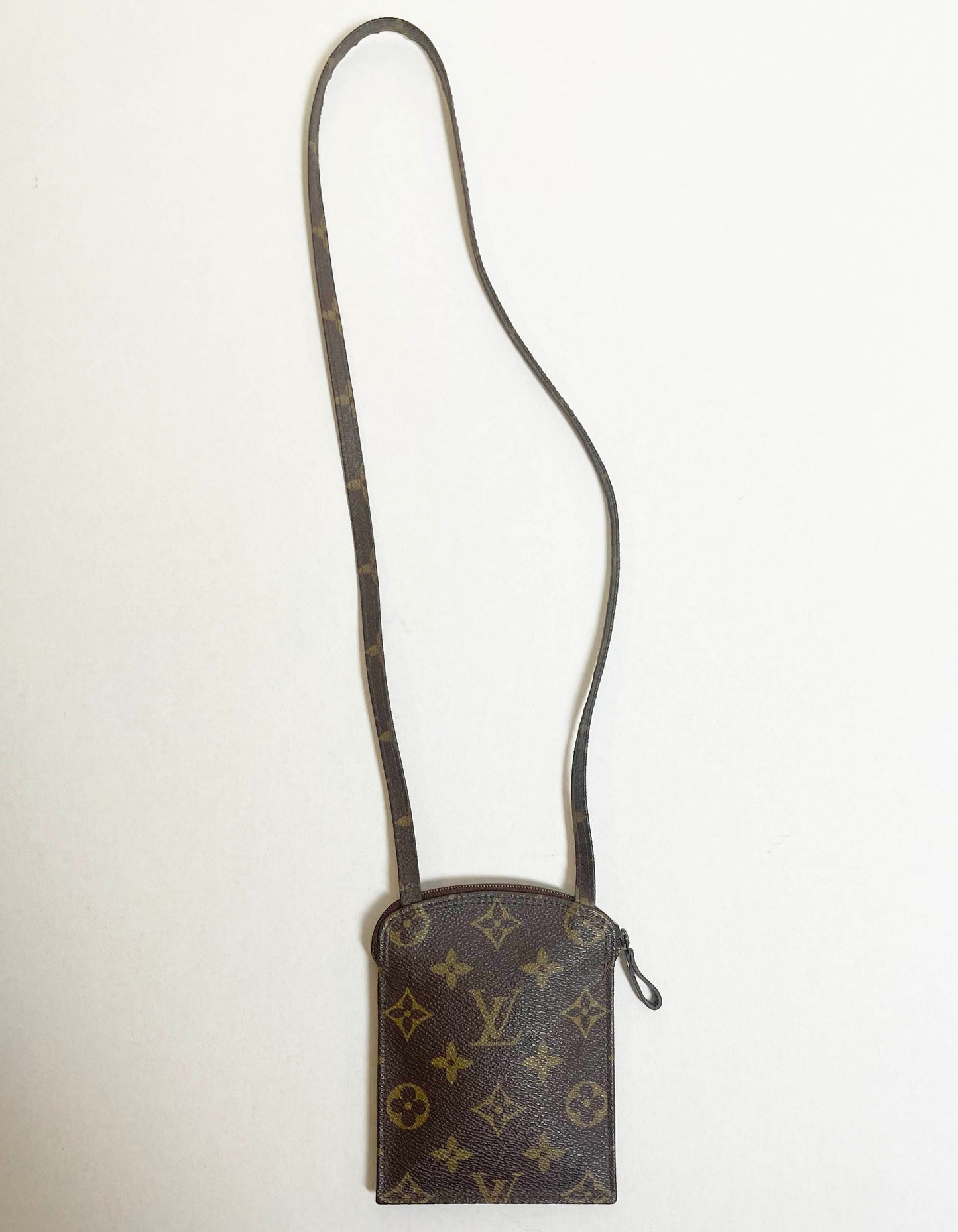 Louis Vuitton Monogram Secret Passport Pouch Necklace