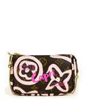 Louis Vuitton Rose Ballerine Tahitienne Cities Capri Mini Pochette Bag