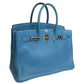 Hermès Blue Jean Birkin 35cm Bag PHW