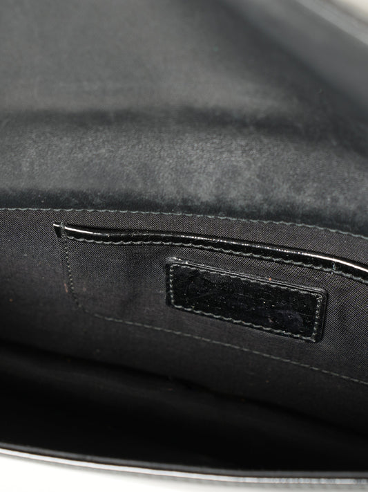 Christian Dior Black Cannage Clutch