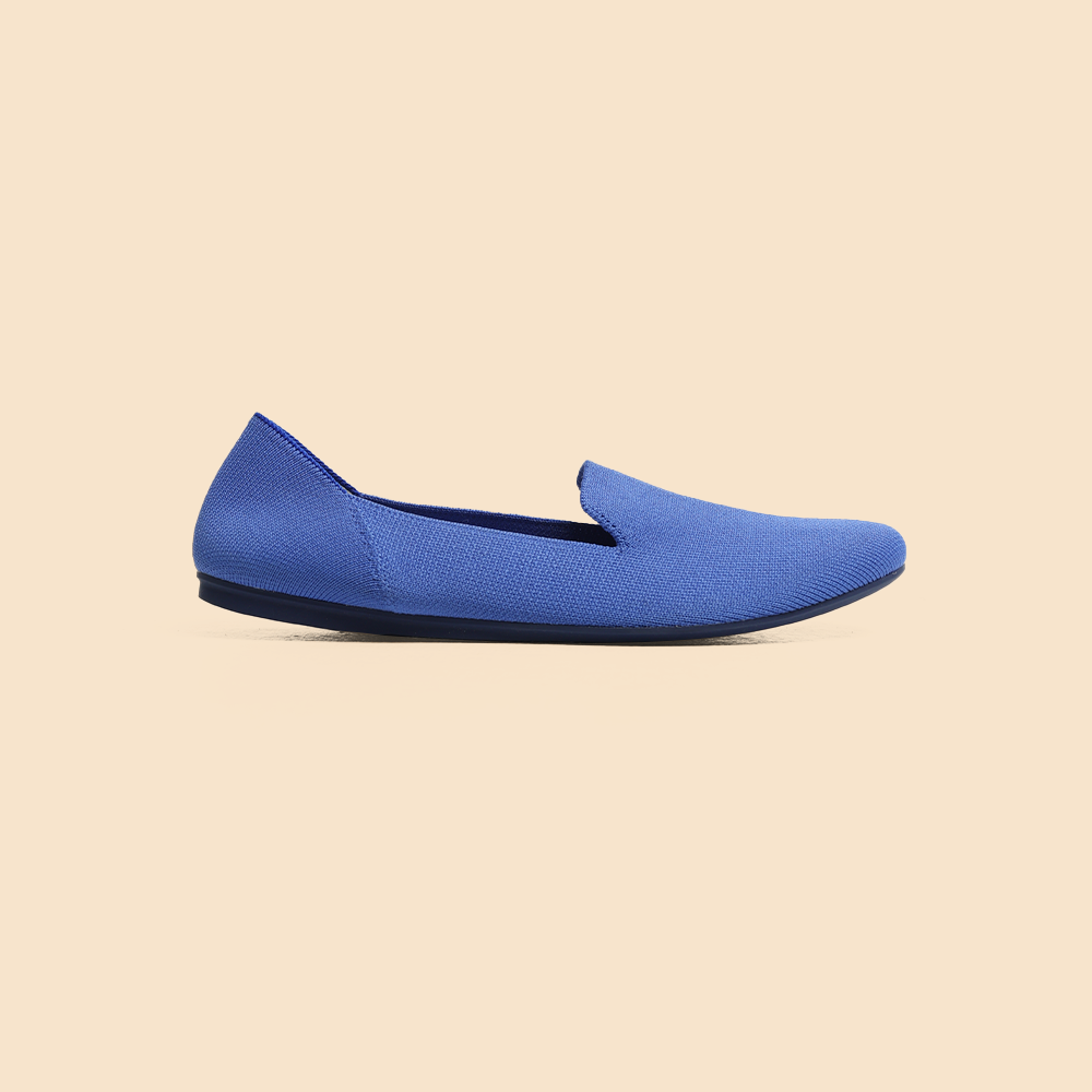 Rothy - Women - The Loafer - Cornflower Blue (Blue Sole)